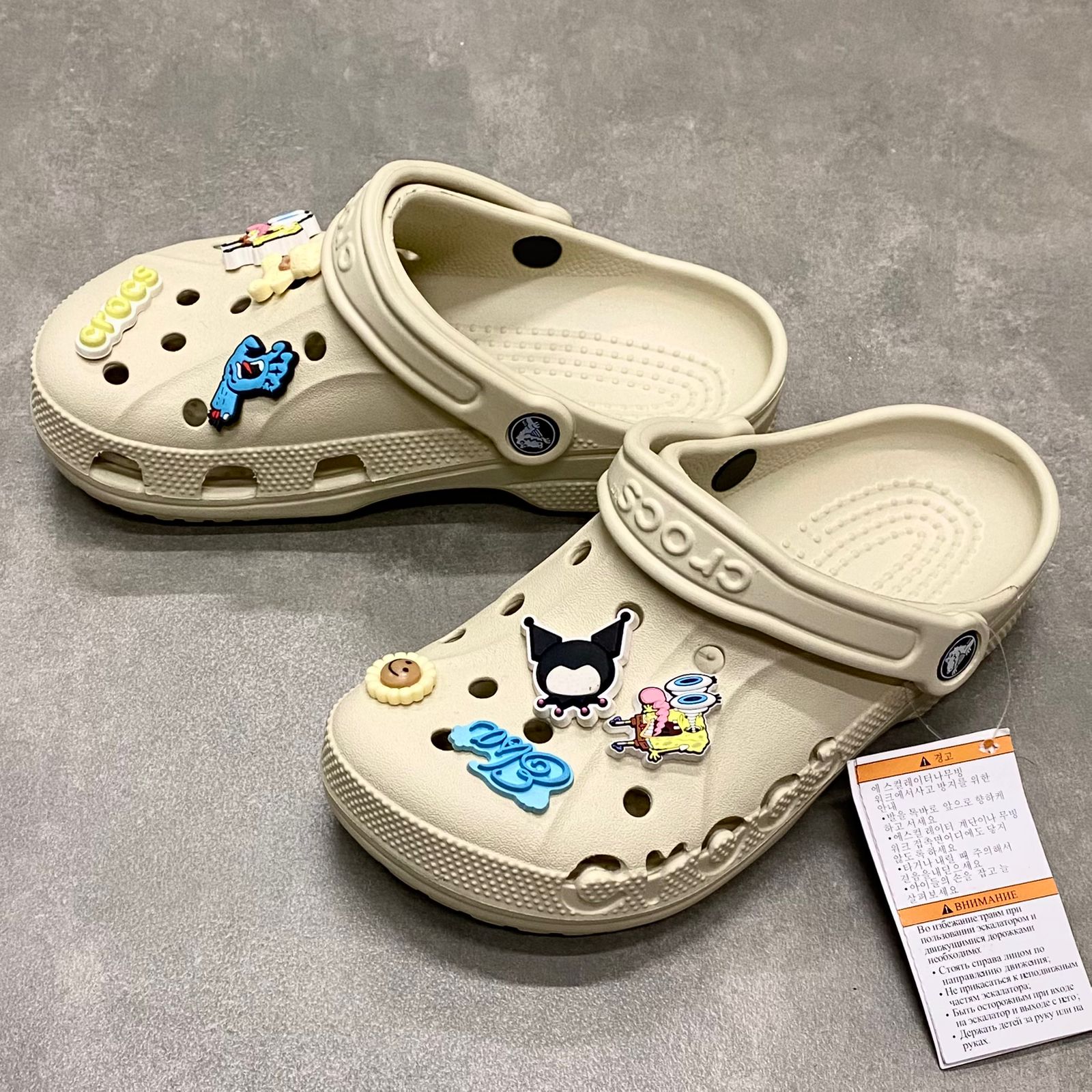 Dép Crocs Clog Baya HN2 Bone