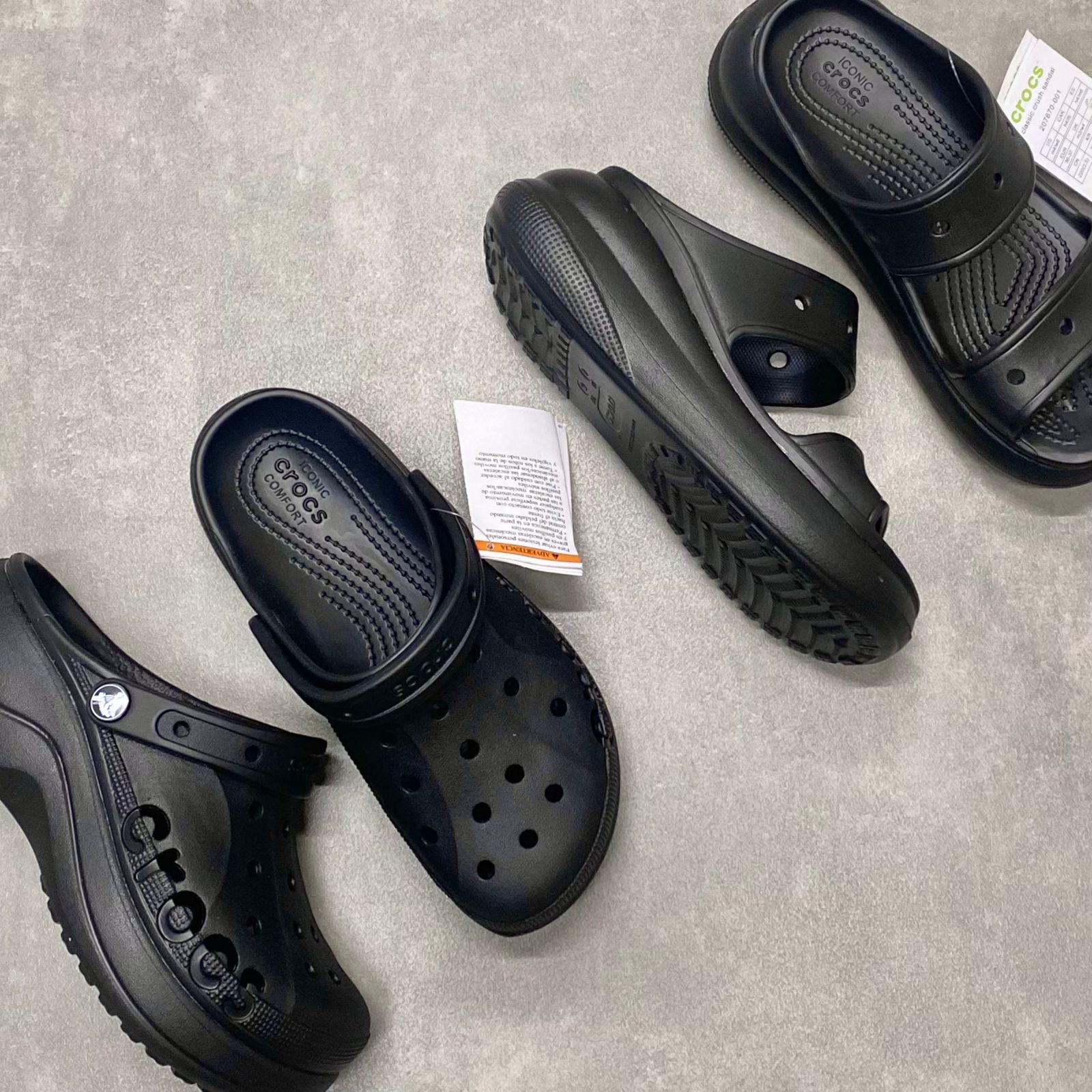 Dép Crocs Clog Baya Plaform HN Black