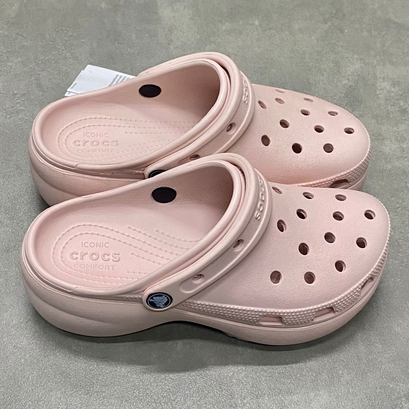 Dép Crocs Clog Plaform HN2 Pink