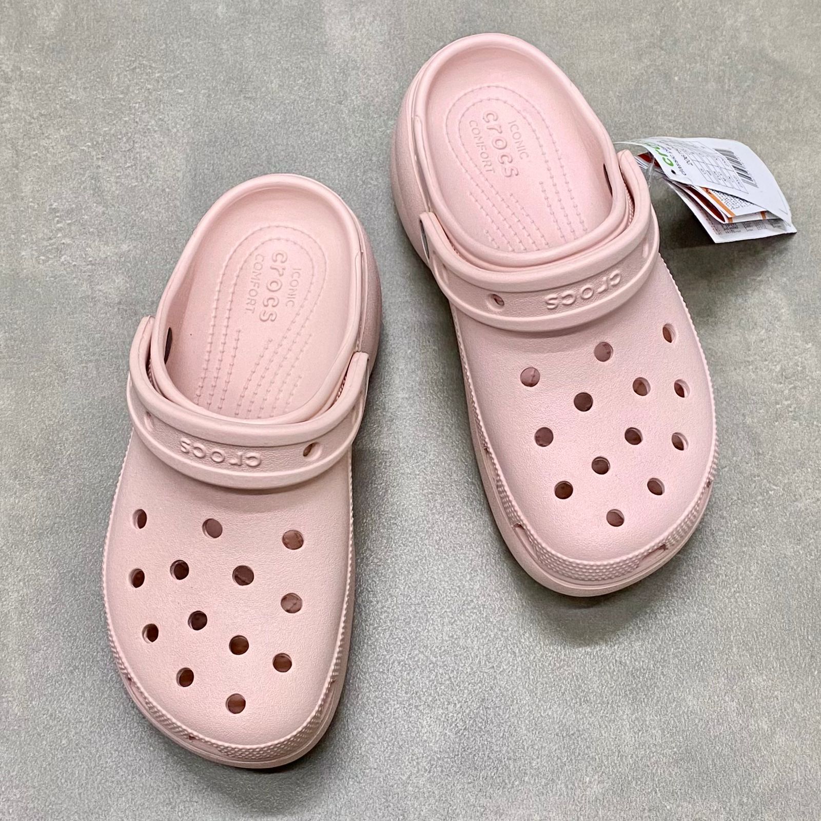 Dép Crocs Clog Platform HN Pink