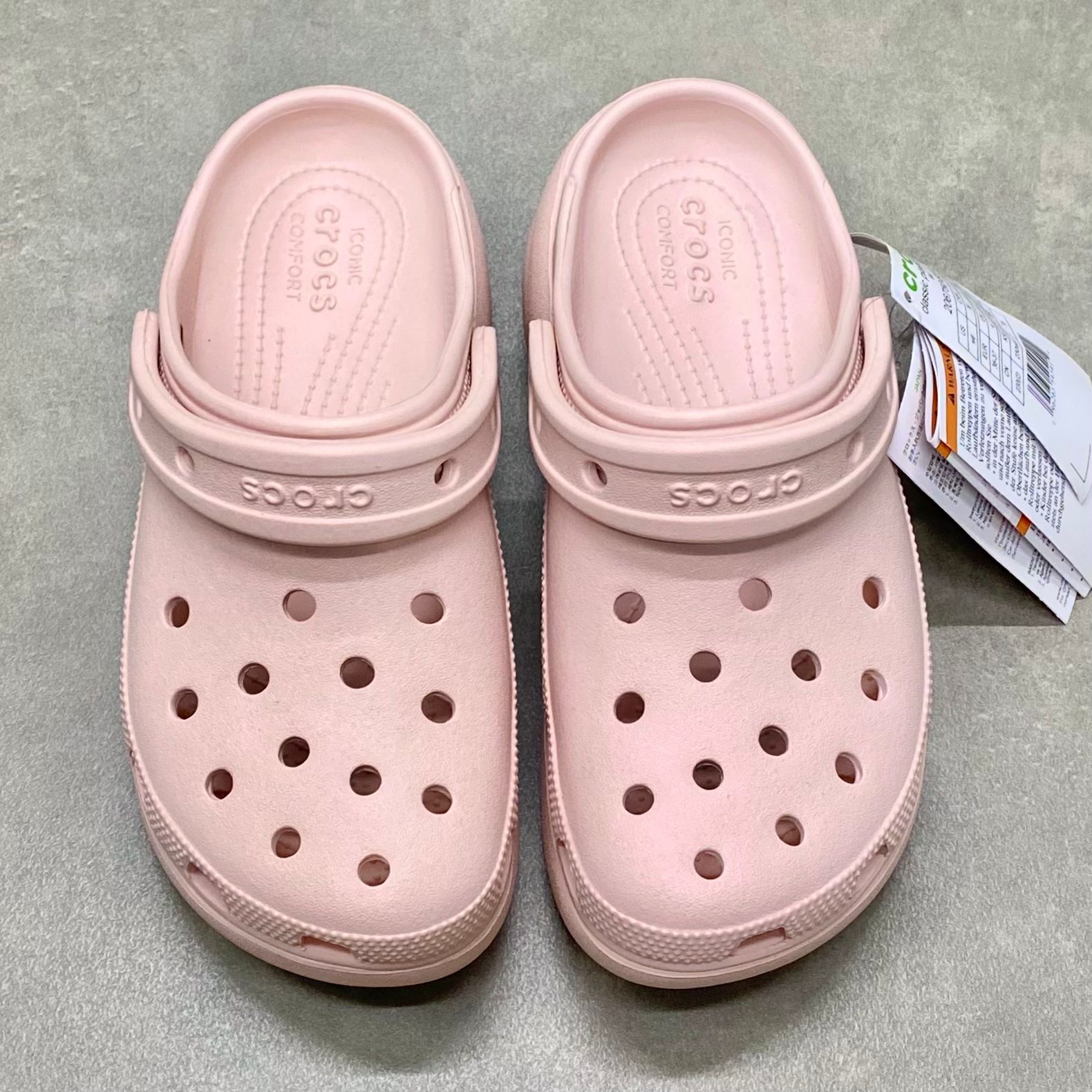 Dép Crocs Clog Platform HN Pink