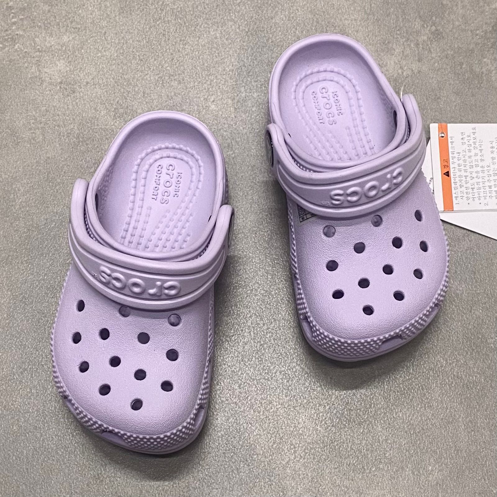 Dép Crocs Kid Classic Clog HN Purple