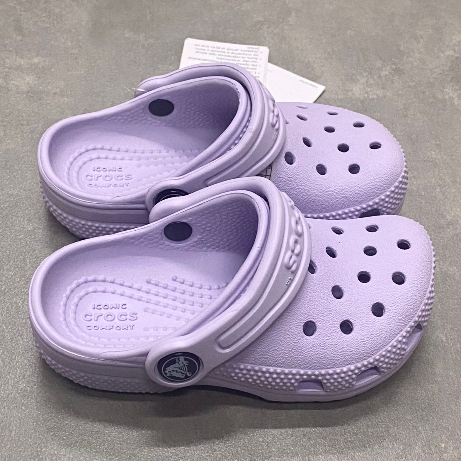 Dép Crocs Kid Classic Clog HN Purple