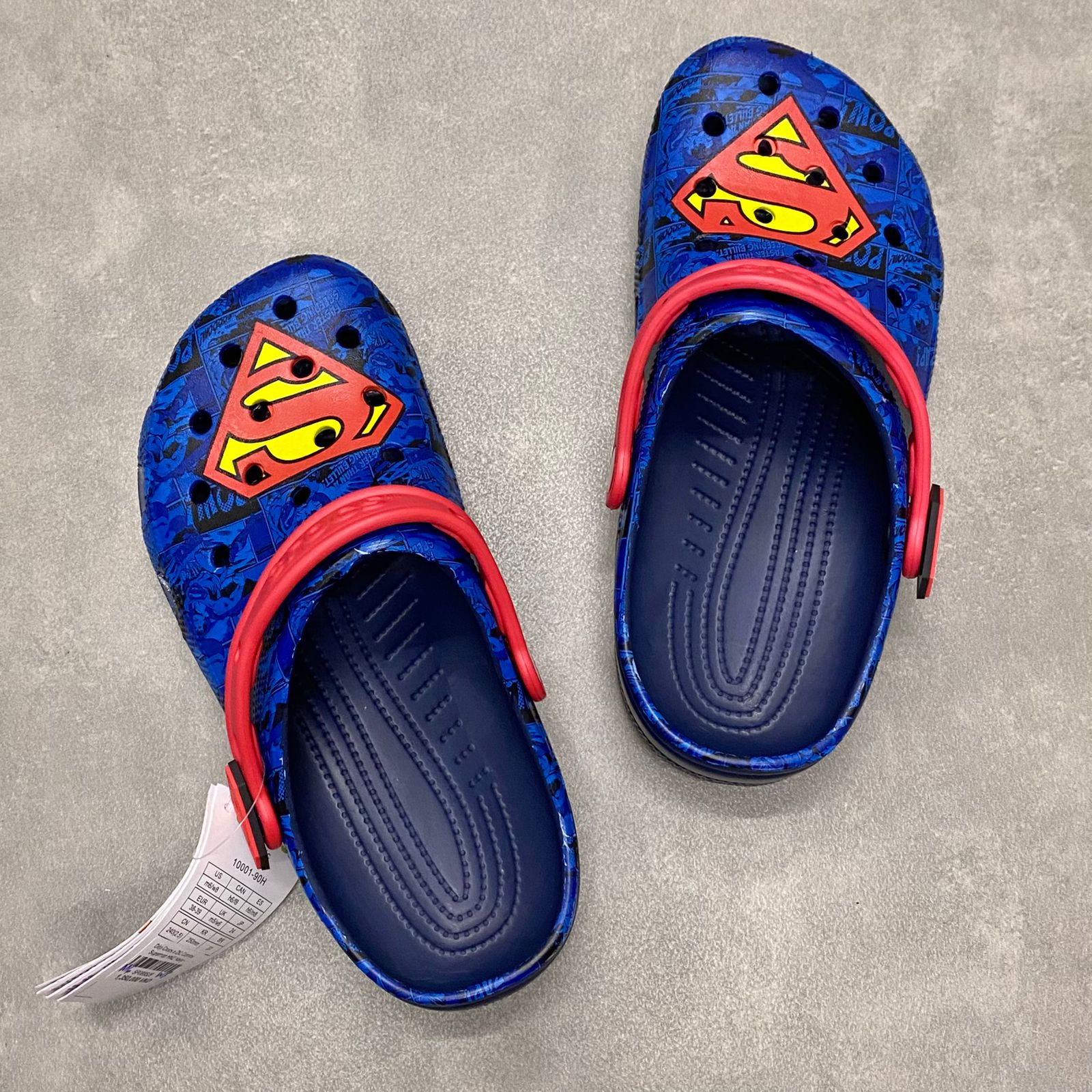 Dép Crocs x DC Comics Superman HN2 Navy