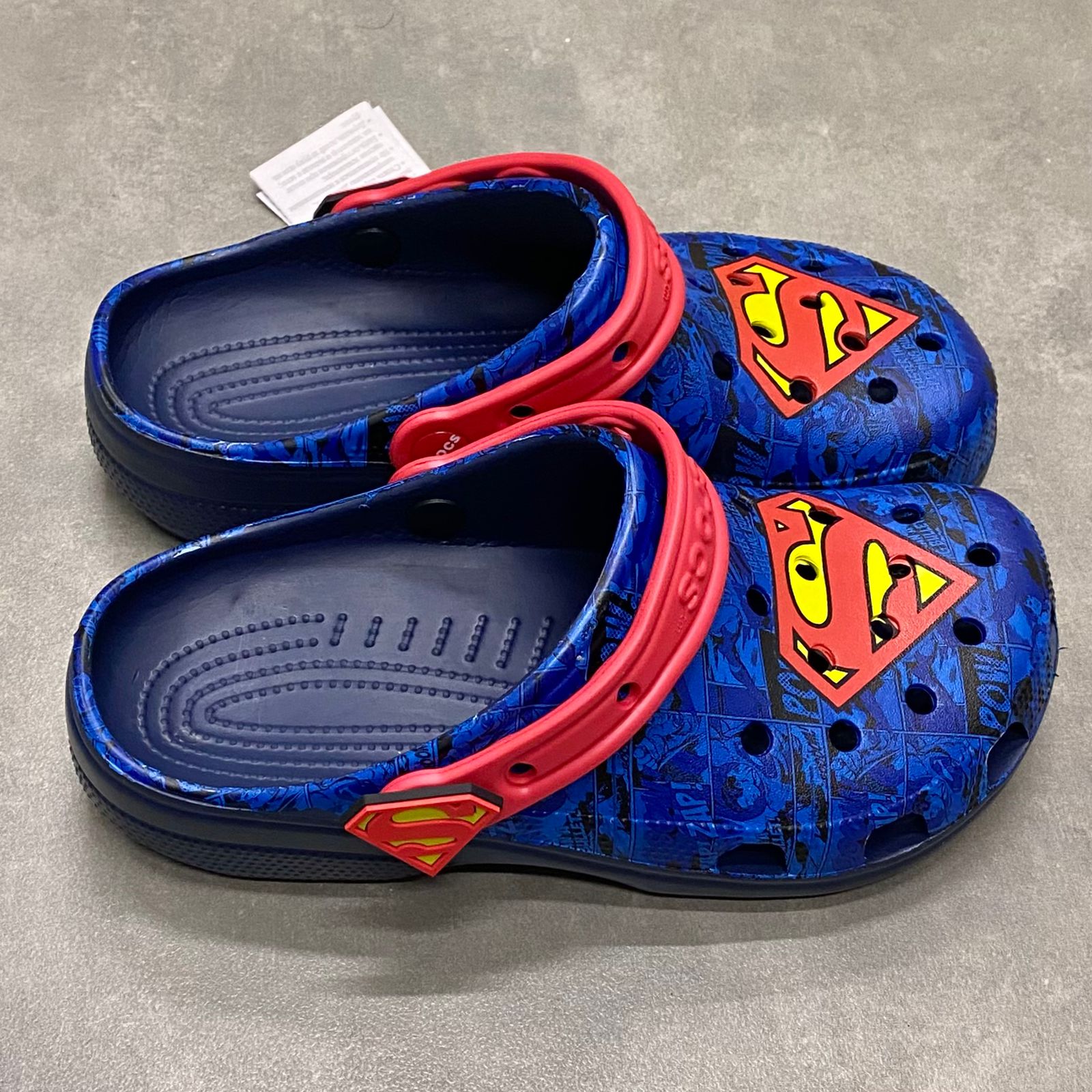 Dép Crocs x DC Comics Superman HN2 Navy