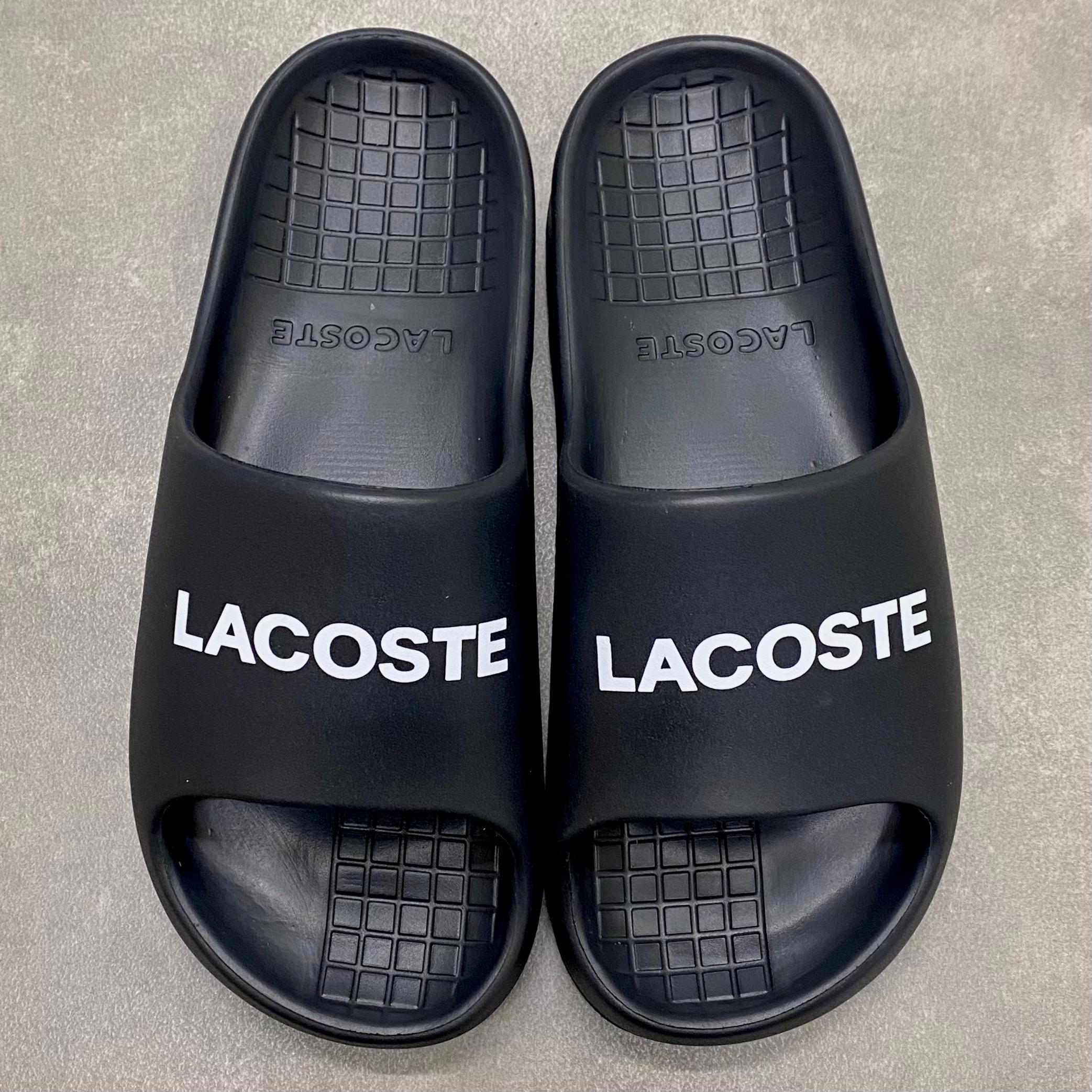 Dép Lacoste Serve Slide PA Black