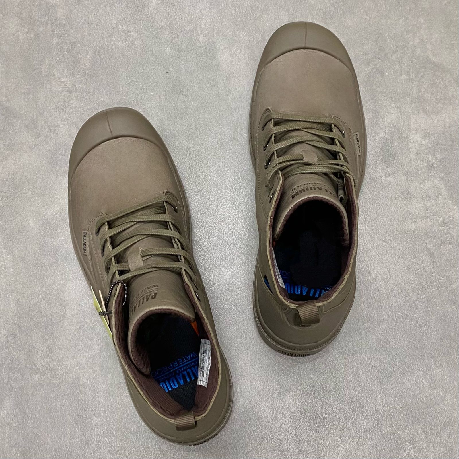 Giày Palladium cổ cao DP Xám Full