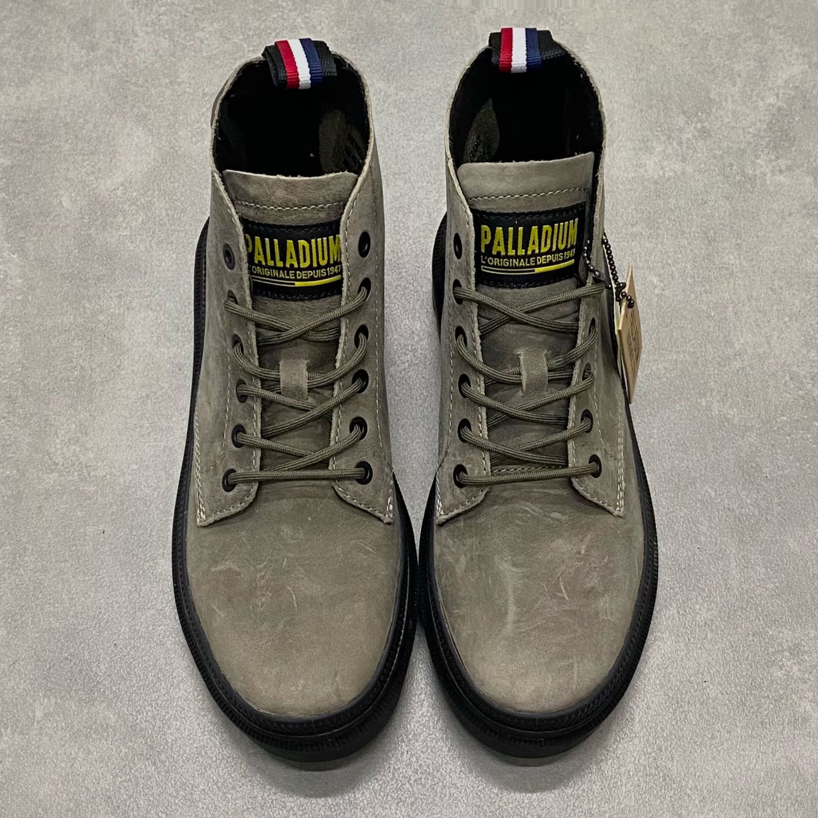 Giày Palladium cổ cao DP Xám