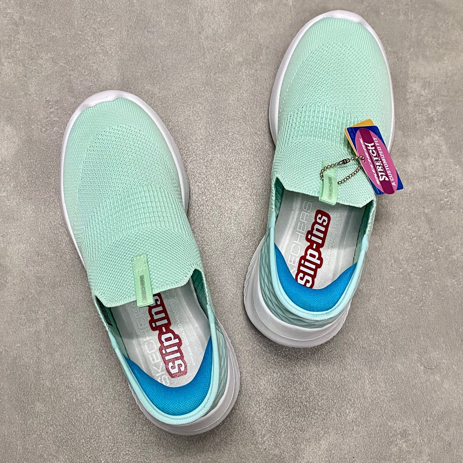 Giày Thể Thao Skechers Slip-ins KN988-6A DD Turquoise