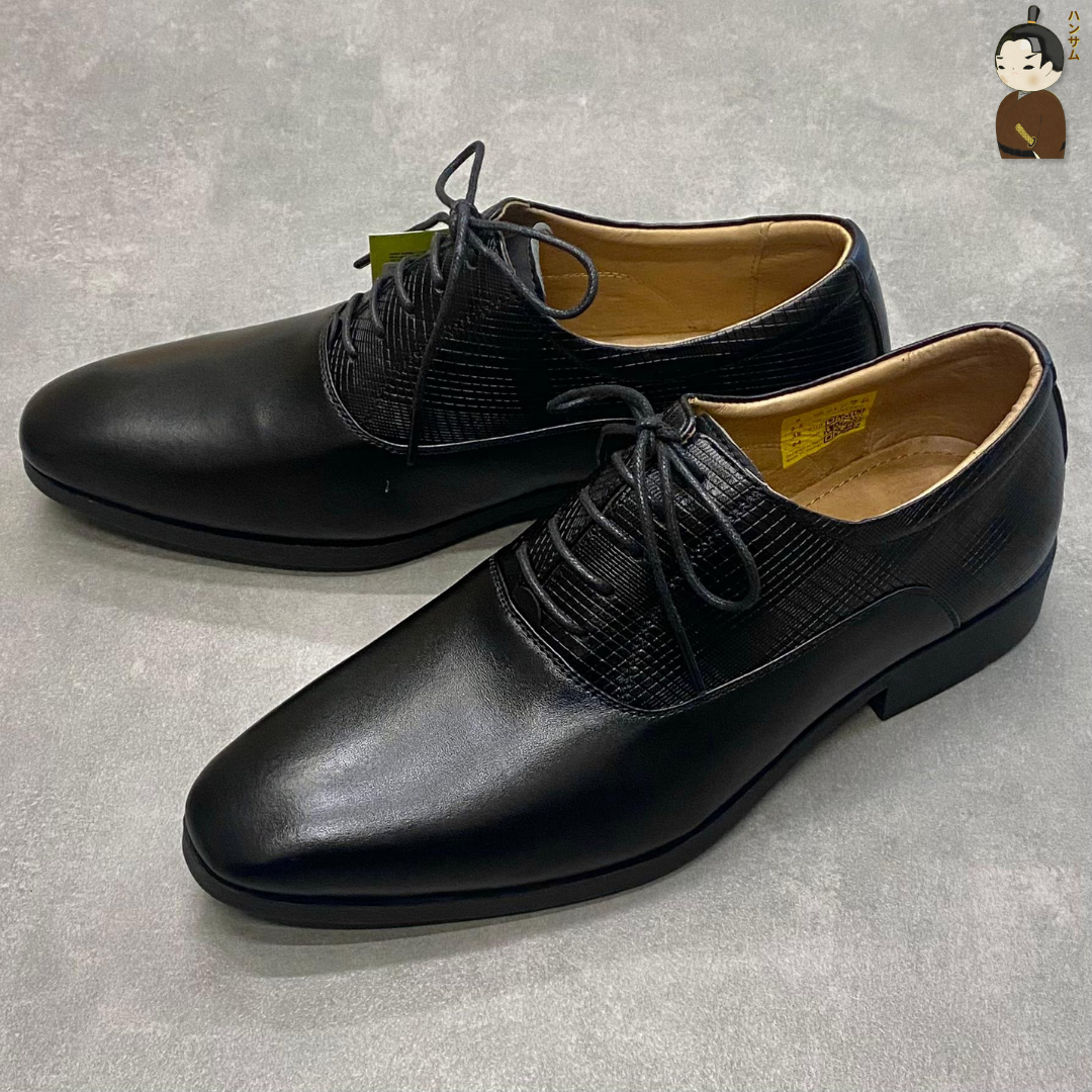 Hansamu Emboss Oxford HI Black