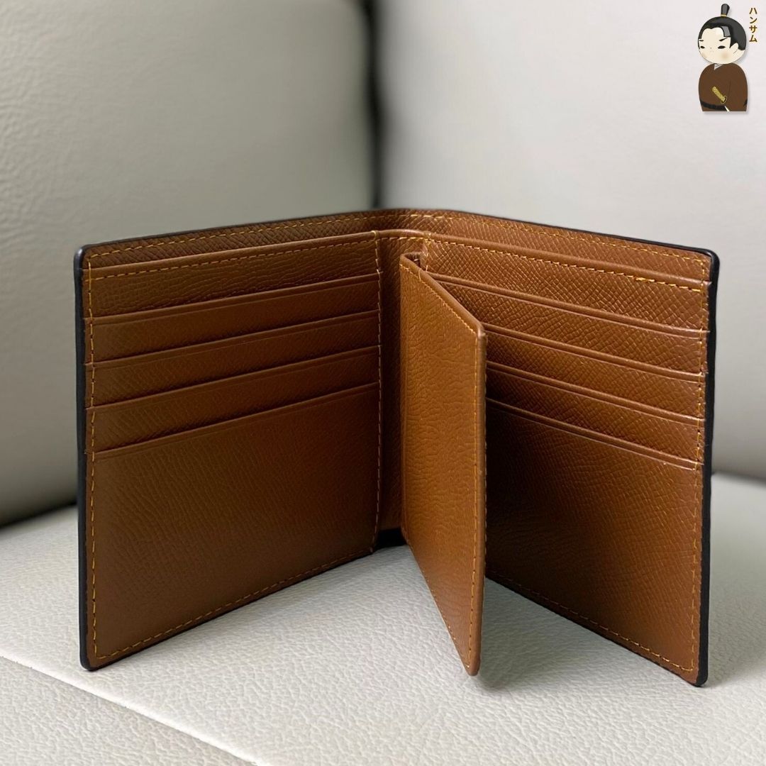 Hansamu En - Billfold Wallet DIA2 Brown