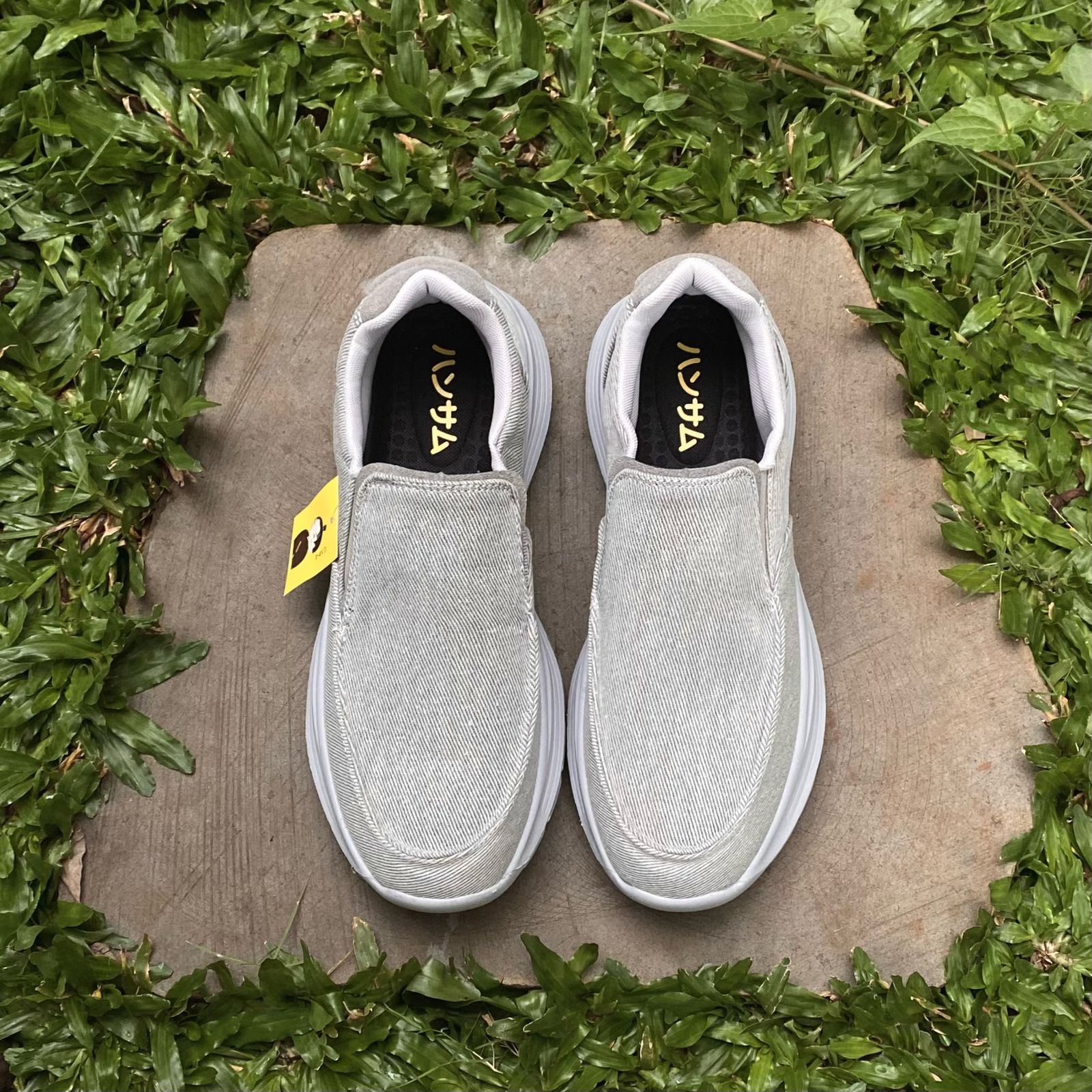 Hansamu Jin - Walk Slip-On BG09 Light Grey
