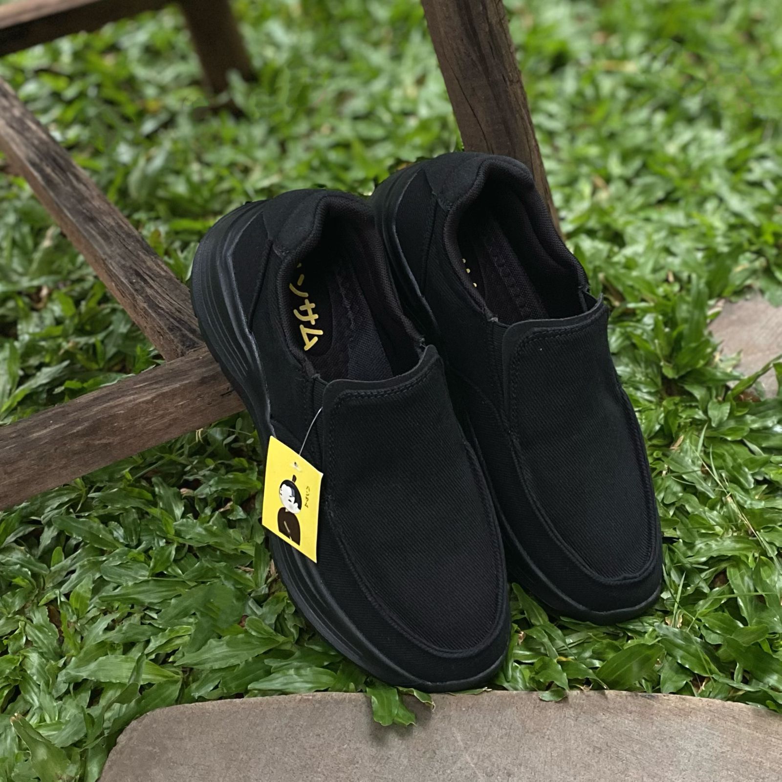 Hansamu Jin - Walk Slip-On BG1 Black