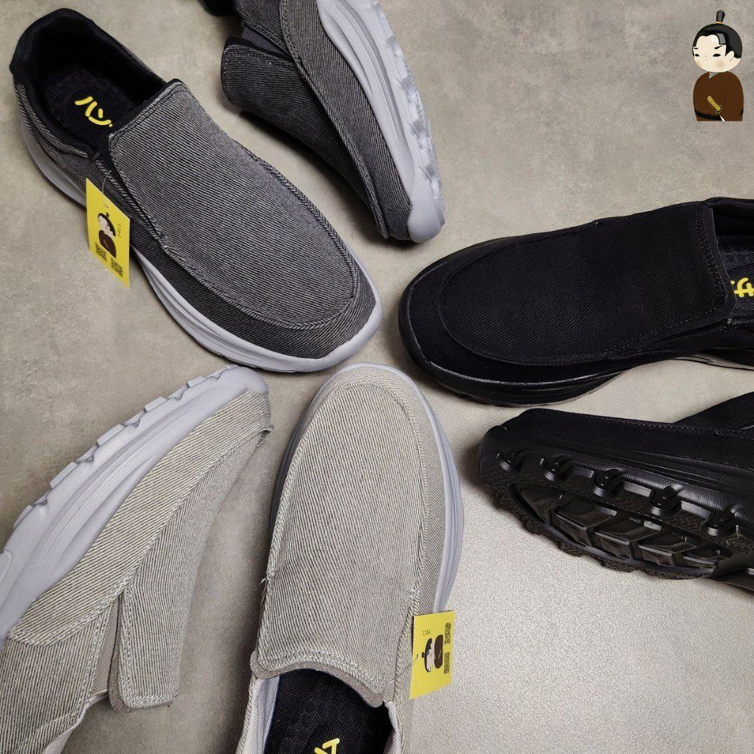 Hansamu Jin - Walk Slip-On BG1 Dark Grey