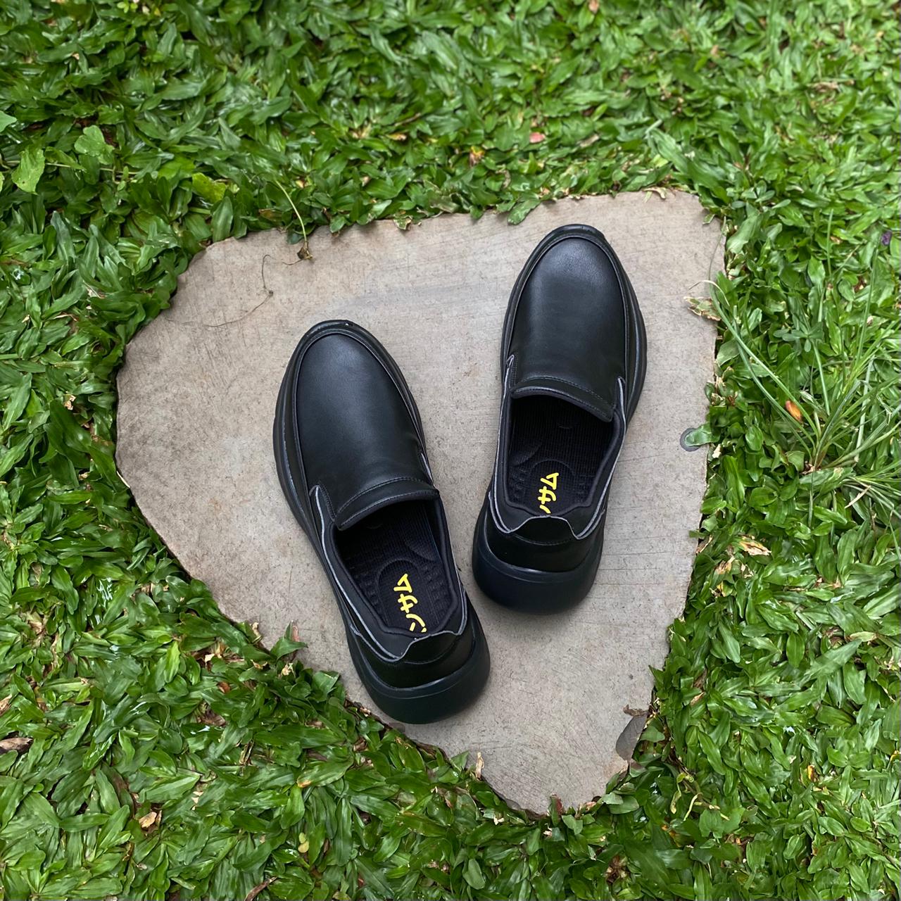 Hansamu Jin - Walk Slip-On BG11 Black