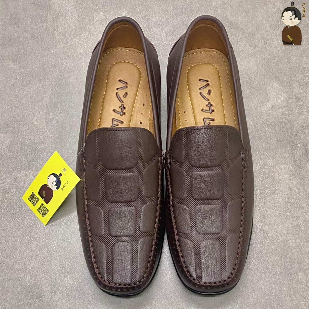 Hansamu Kai - Office Moccasin DGD9 Brown
