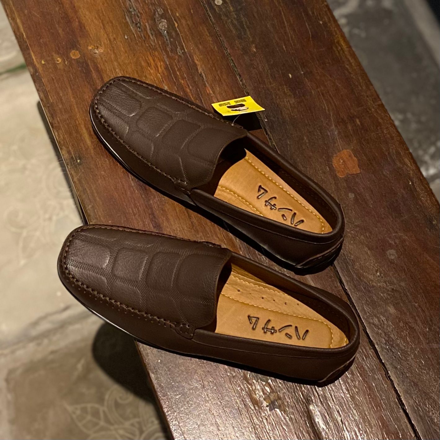 Hansamu Kai - Office Moccasin DGD9 Brown