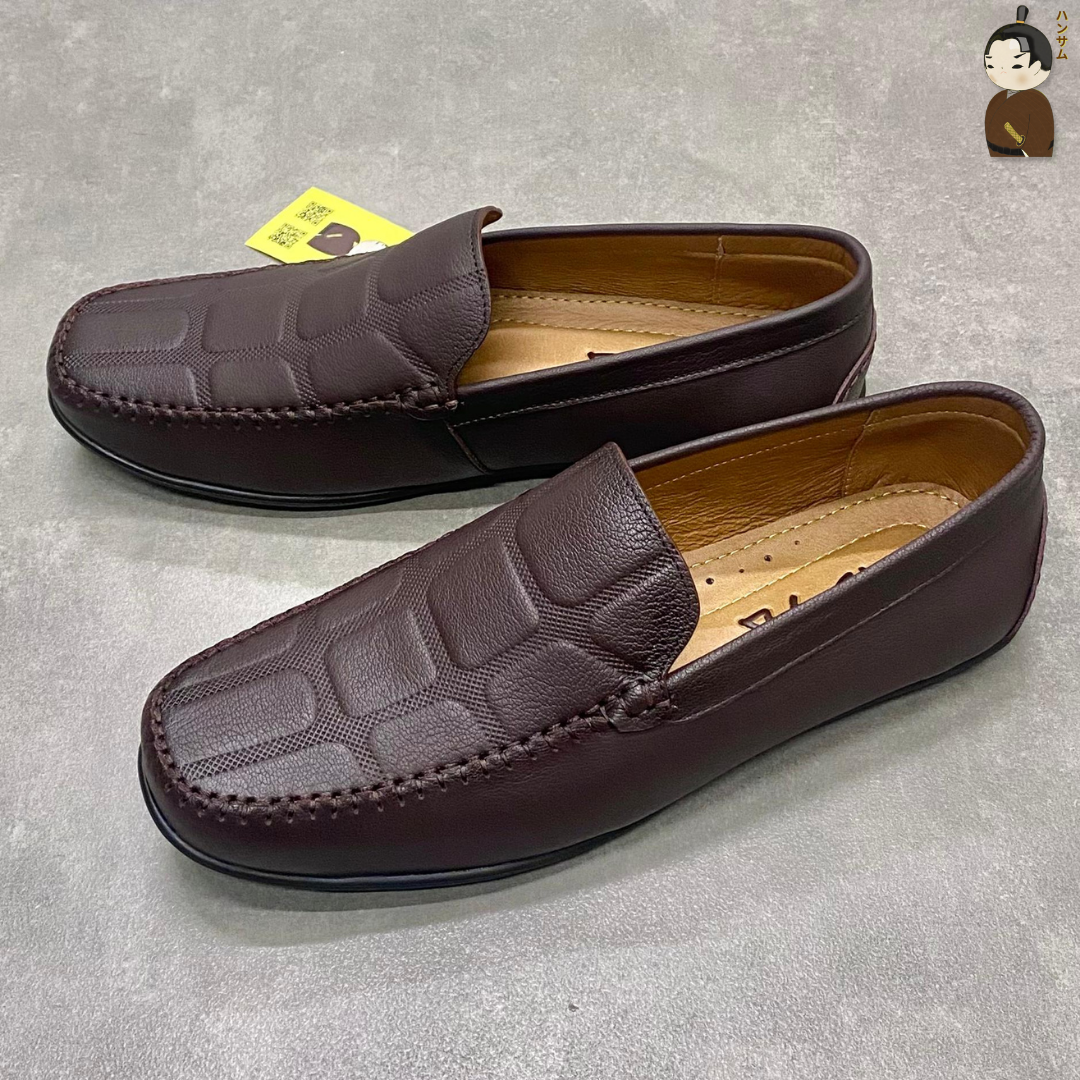 Hansamu Kai - Office Moccasin DGD9 Brown