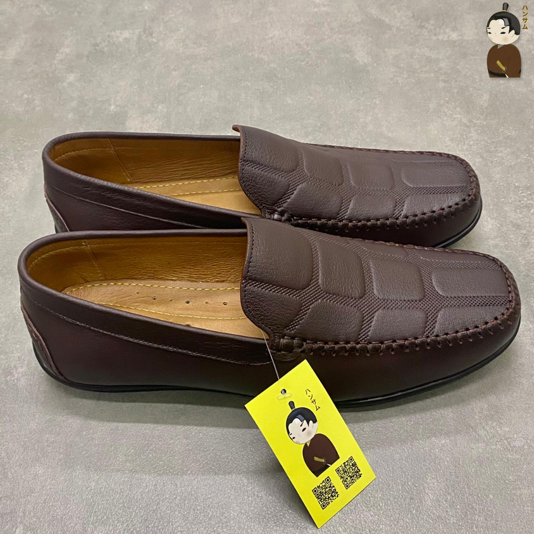 Hansamu Kai - Office Moccasin DGD9 Brown