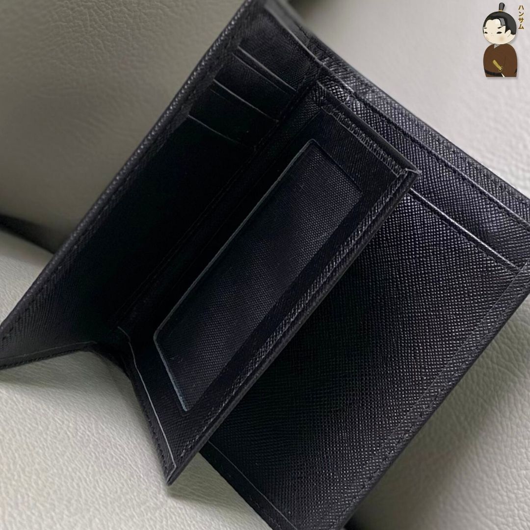 Hansamu One - Billfold Wallet DIA1 Black