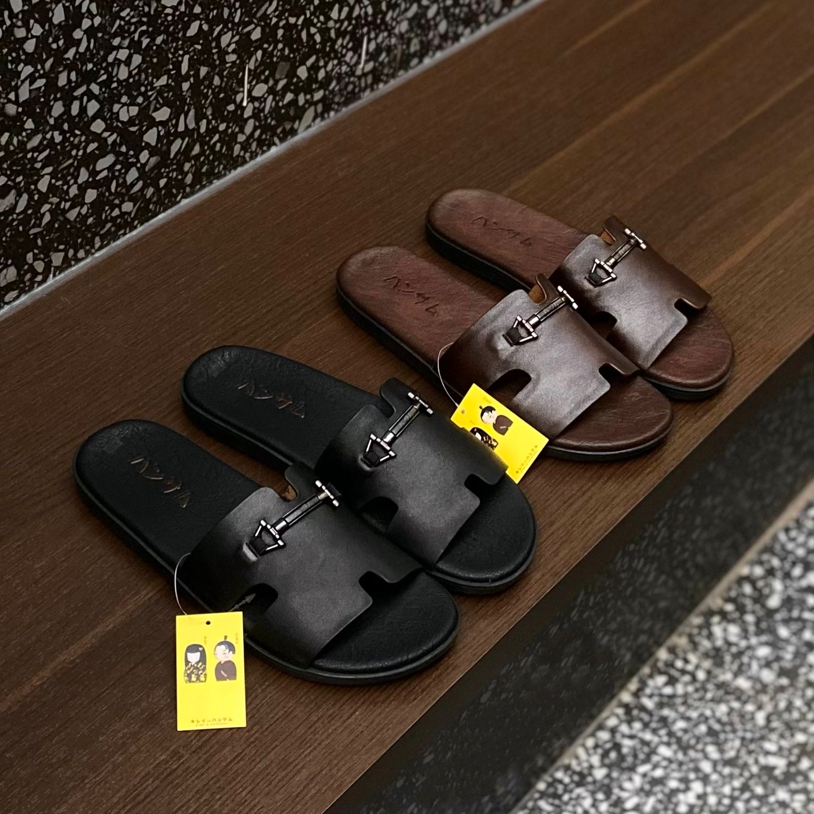 Hansamu Rõnin - Office Slipper DGD19 Black