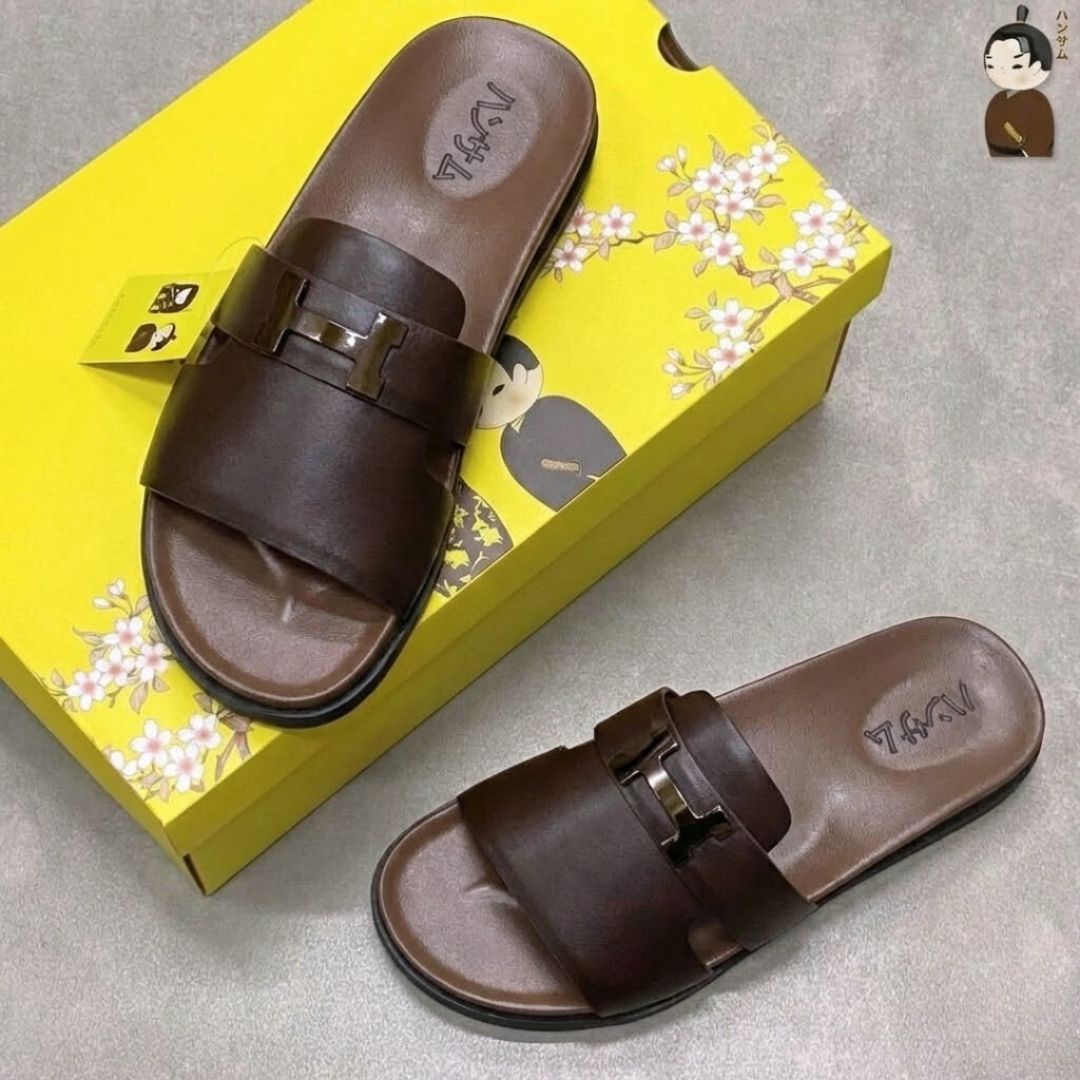Hansamu Rõnin - Office Slipper DGD22 Brown
