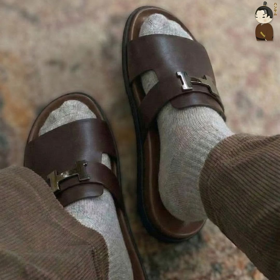 Hansamu Rõnin - Office Slipper DGD22 Brown