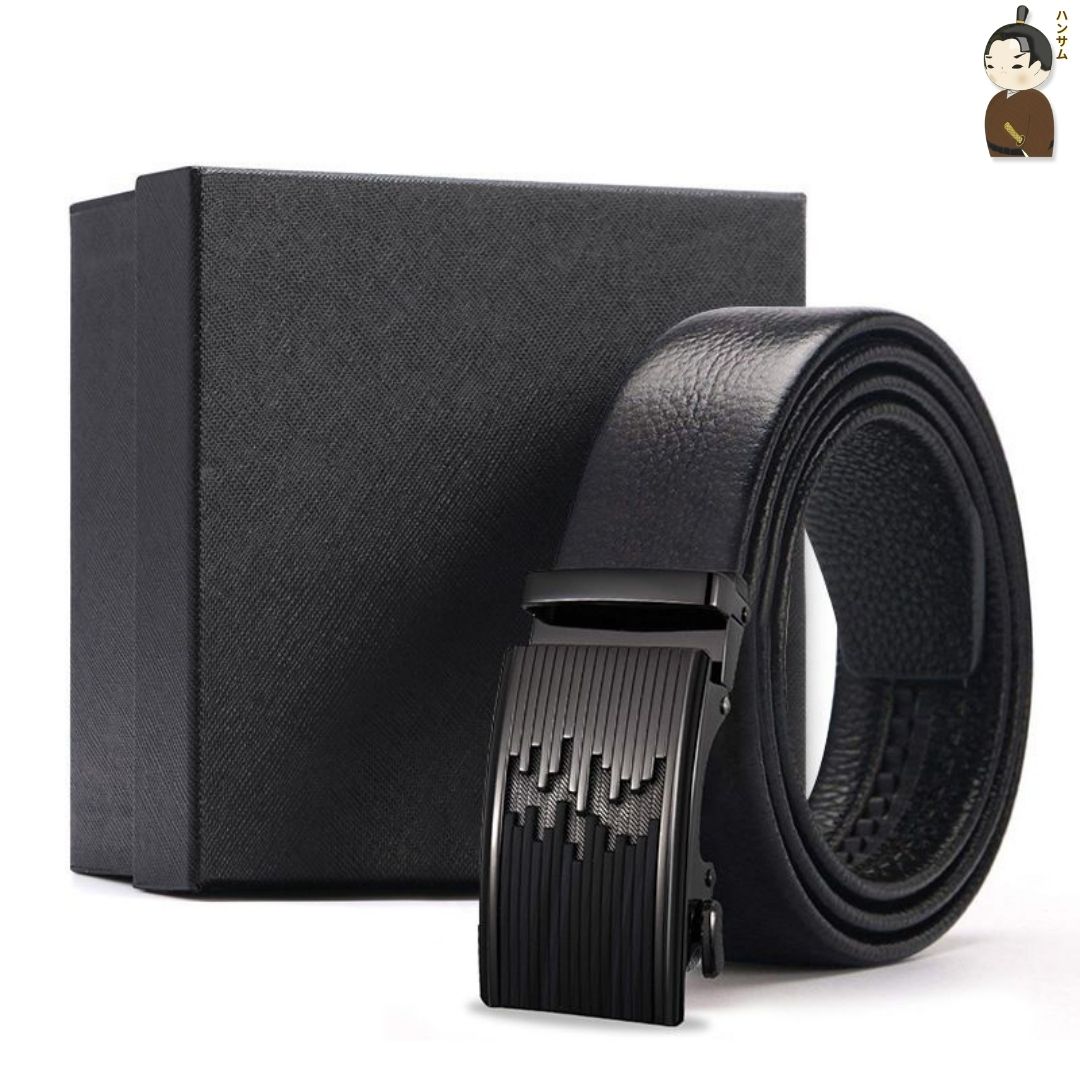 Hansamu Rin - Leather Belt BGA1 Black