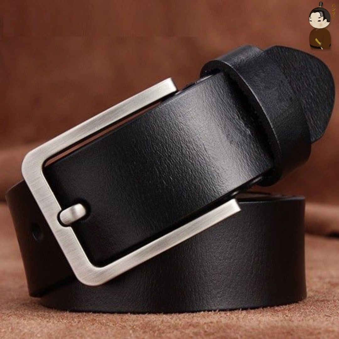 Hansamu Rin - Leather Belt BGA3 Black
