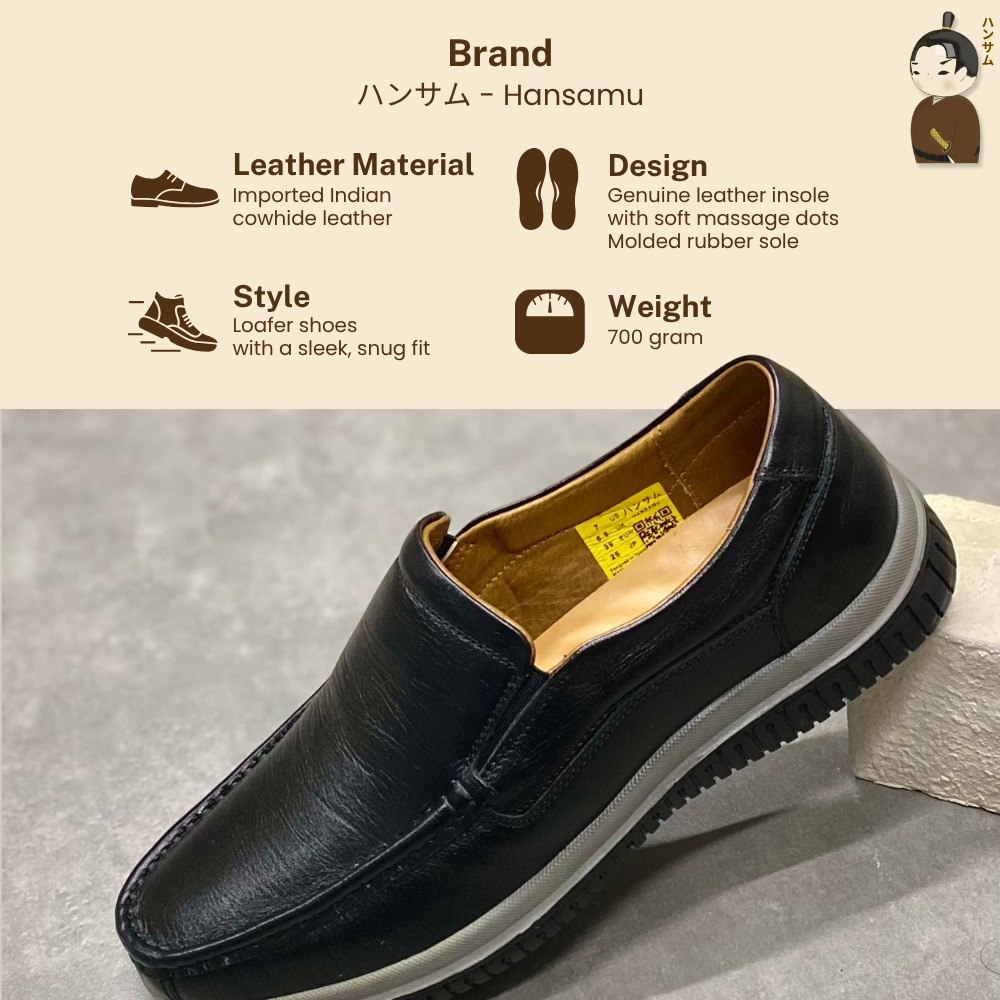 Hansamu Rin - Office Loafer LA1 Black