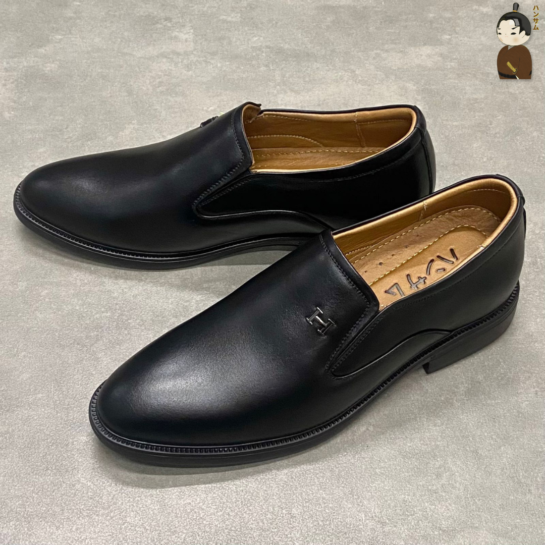 Hansamu Shin - 6cm Elevator Loafers DGD16 Black