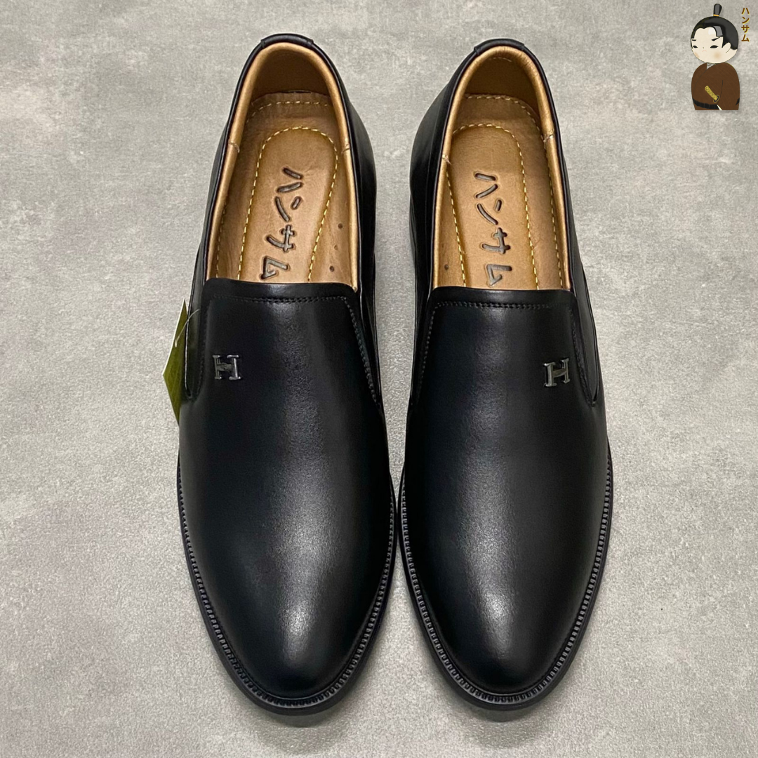 Hansamu Shin - 6cm Elevator Loafers DGD16 Black