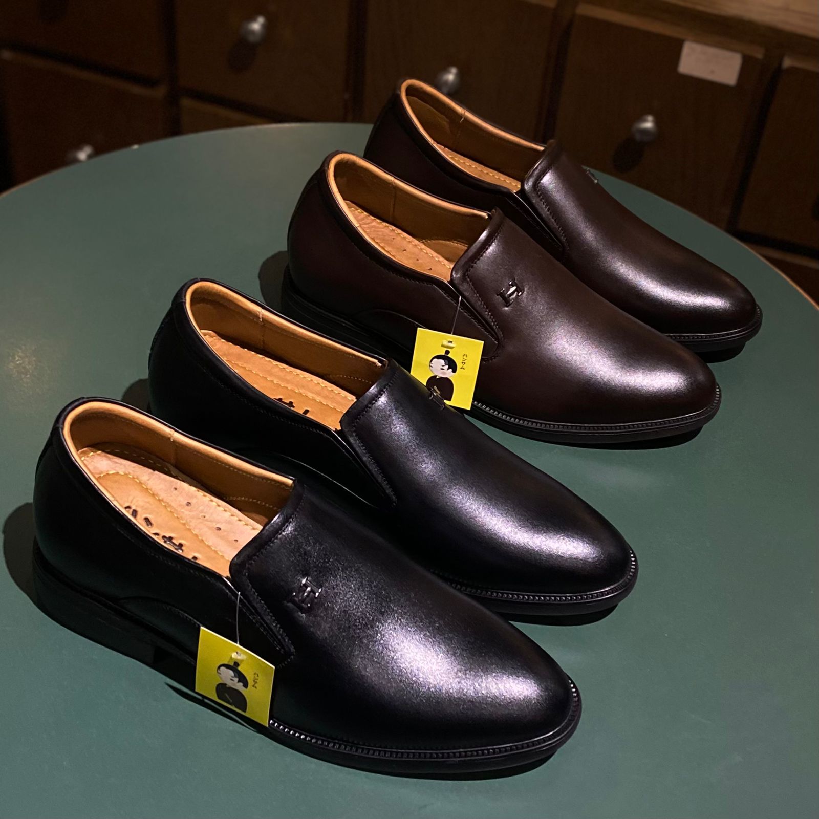 Hansamu Shin - 6cm Elevator Loafers DGD16 Black