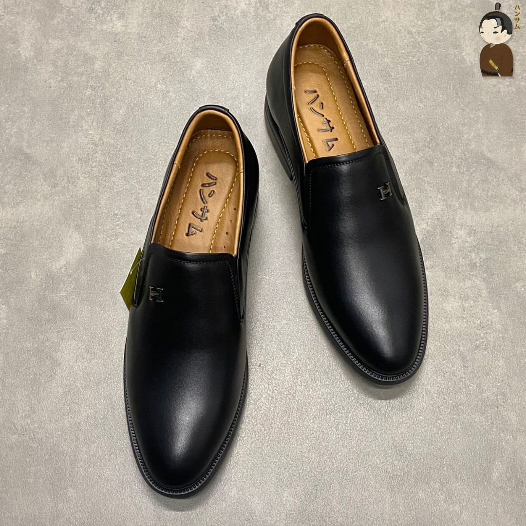 Hansamu Shin - 6cm Elevator Loafers DGD16 Black
