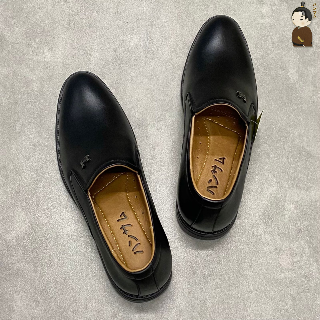 Hansamu Shin - 6cm Elevator Loafers DGD16 Black