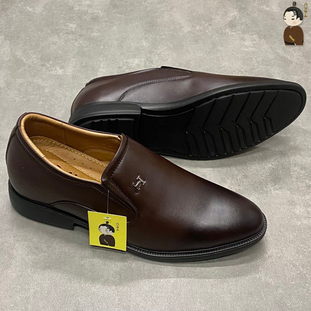 Hansamu Shin - 6cm Elevator Loafers DGD16 Brown