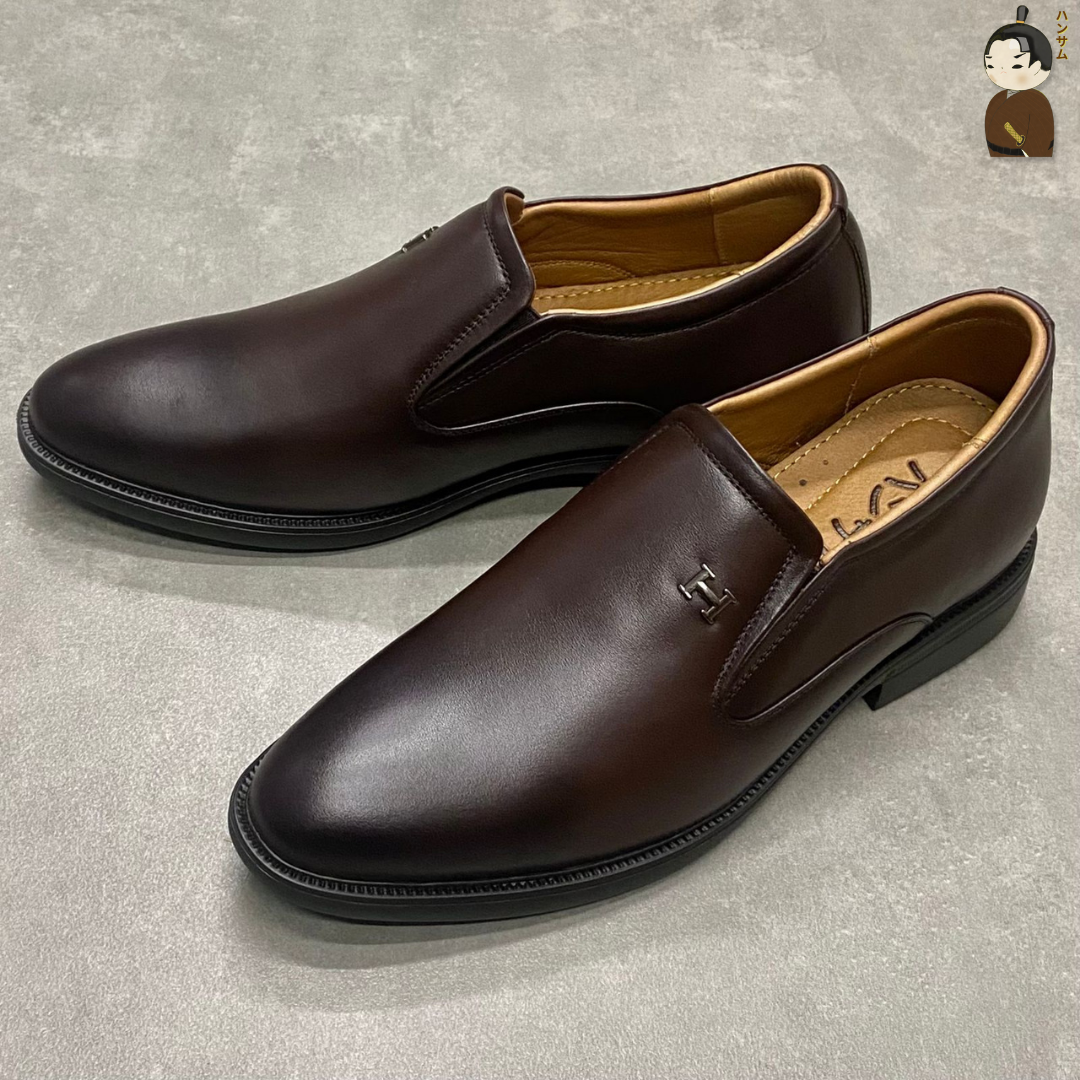 Hansamu Shin - 6cm Elevator Loafers DGD16 Brown