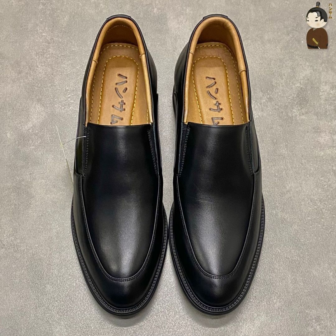 Hansamu Shin - 6cm Elevator Loafers DGD17 Black