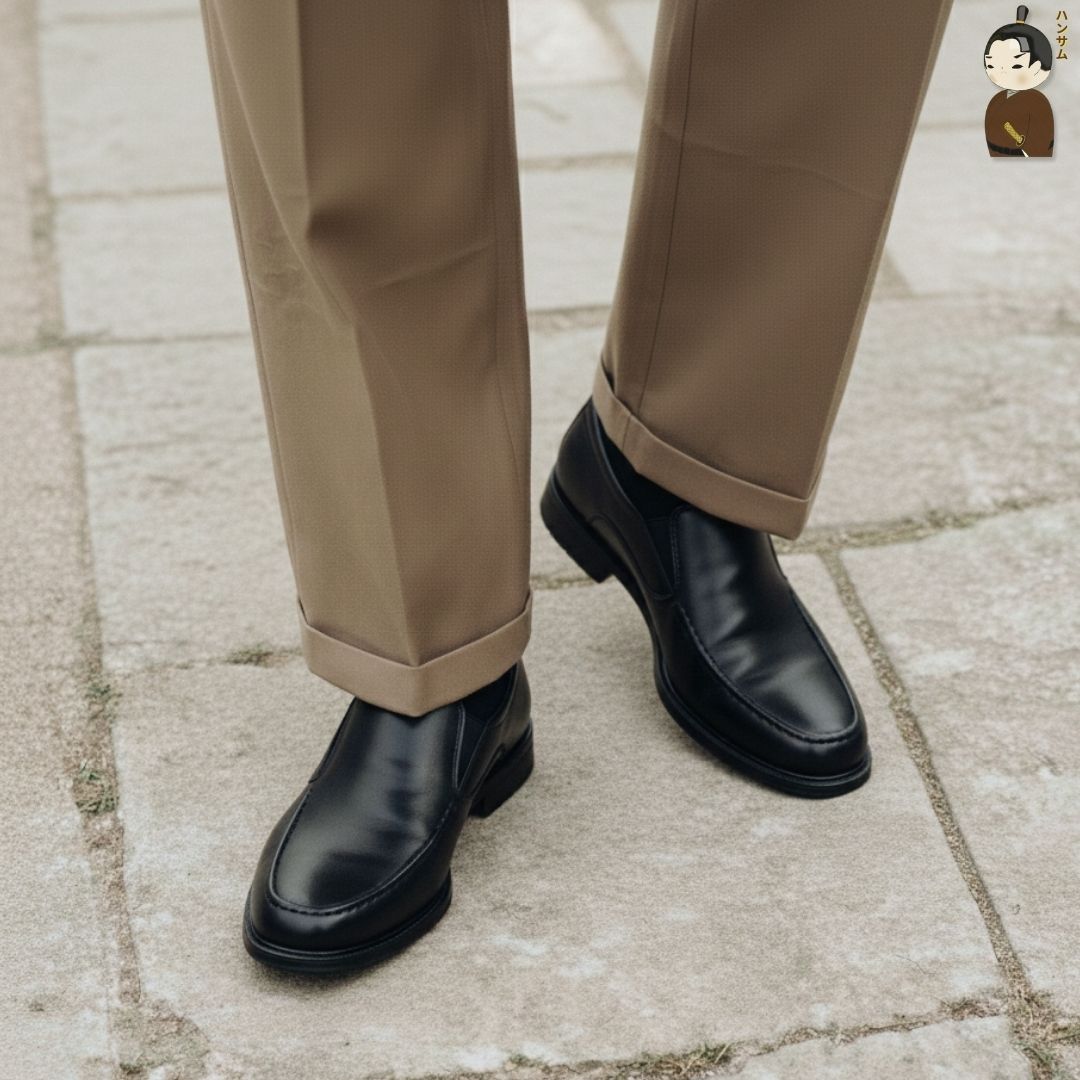 Hansamu Shin - 6cm Elevator Loafers DGD17 Black