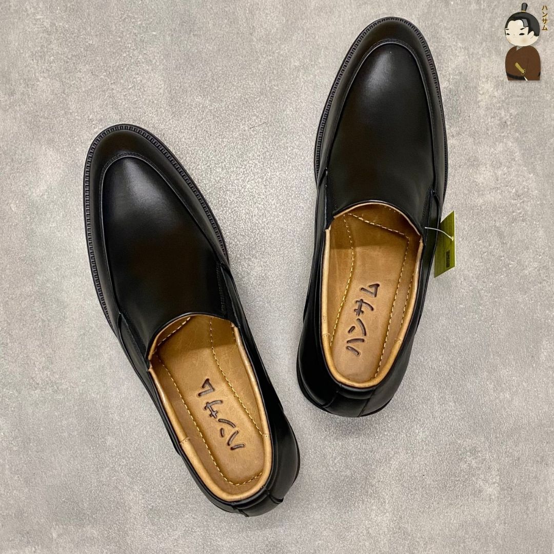 Hansamu Shin - 6cm Elevator Loafers DGD17 Black