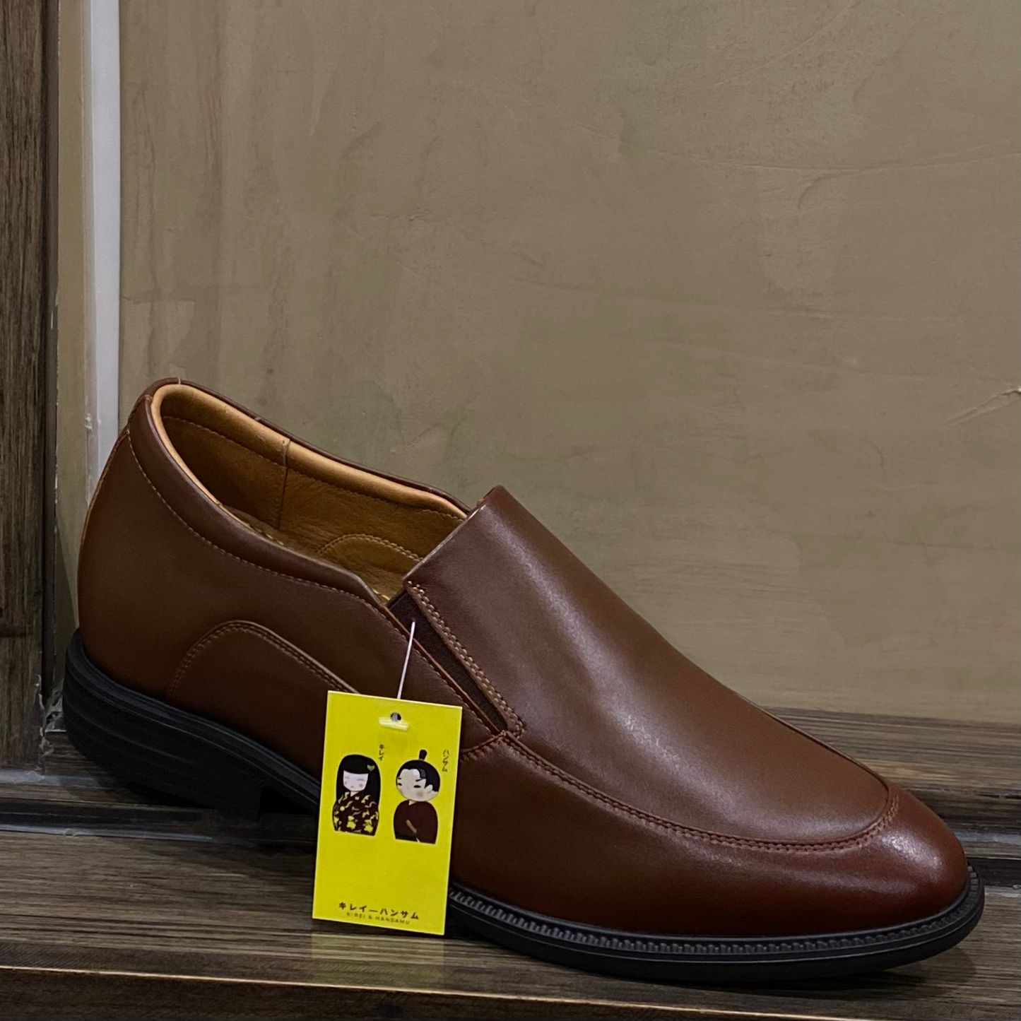 Hansamu Shin - 6cm Elevator Loafers DGD17 Brown