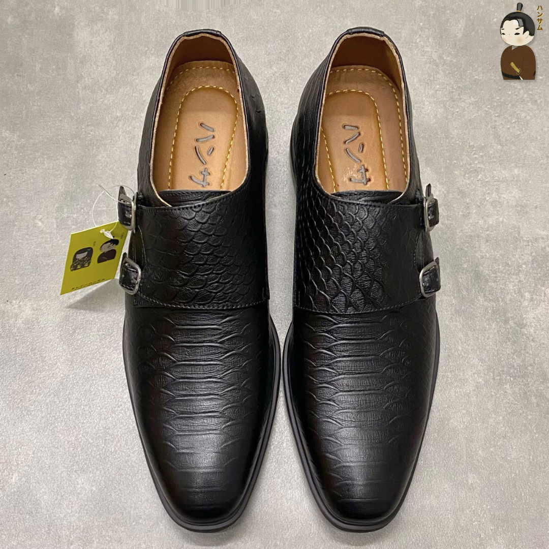 Hansamu Shin - 6cm Elevator Loafers DGD18 Black