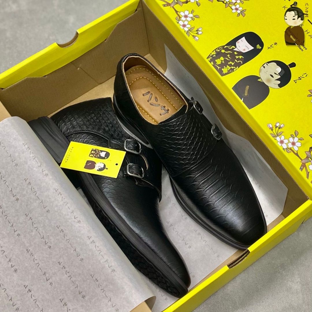 Hansamu Shin - 6cm Elevator Loafers DGD18 Black