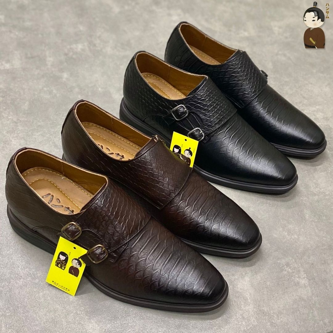 Hansamu Shin - 6cm Elevator Loafers DGD18 Black