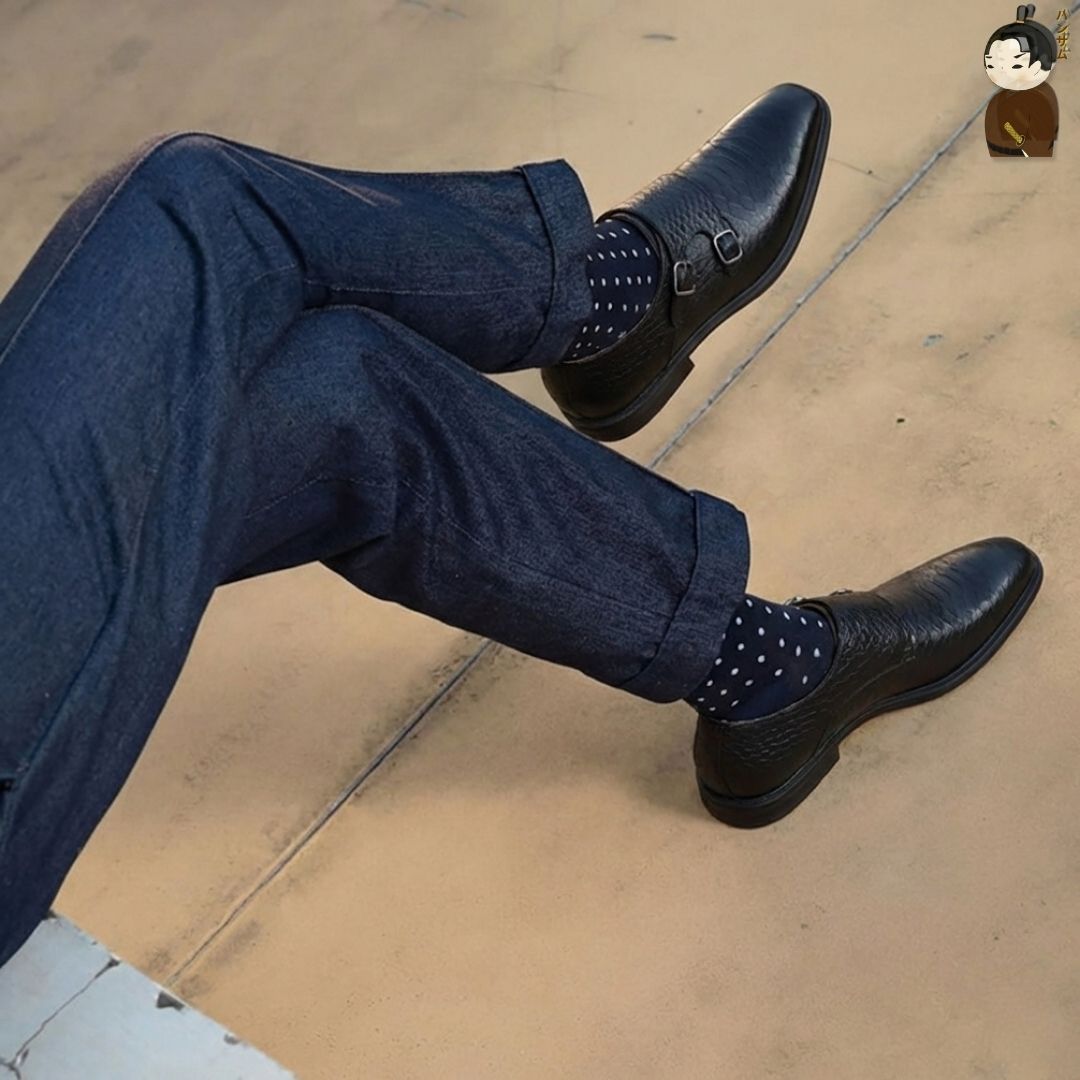 Hansamu Shin - 6cm Elevator Loafers DGD18 Black