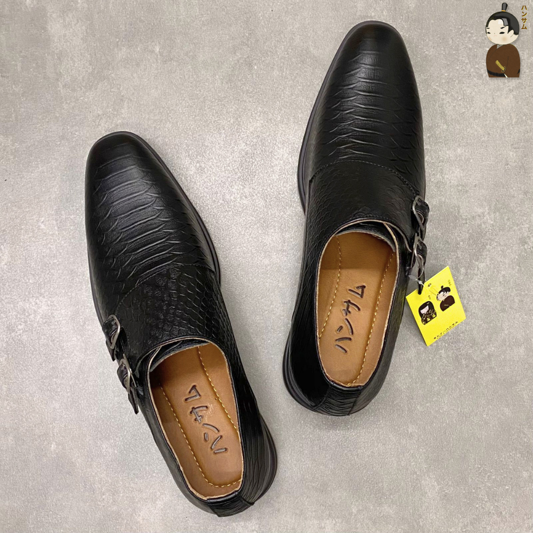 Hansamu Shin - 6cm Elevator Loafers DGD18 Black
