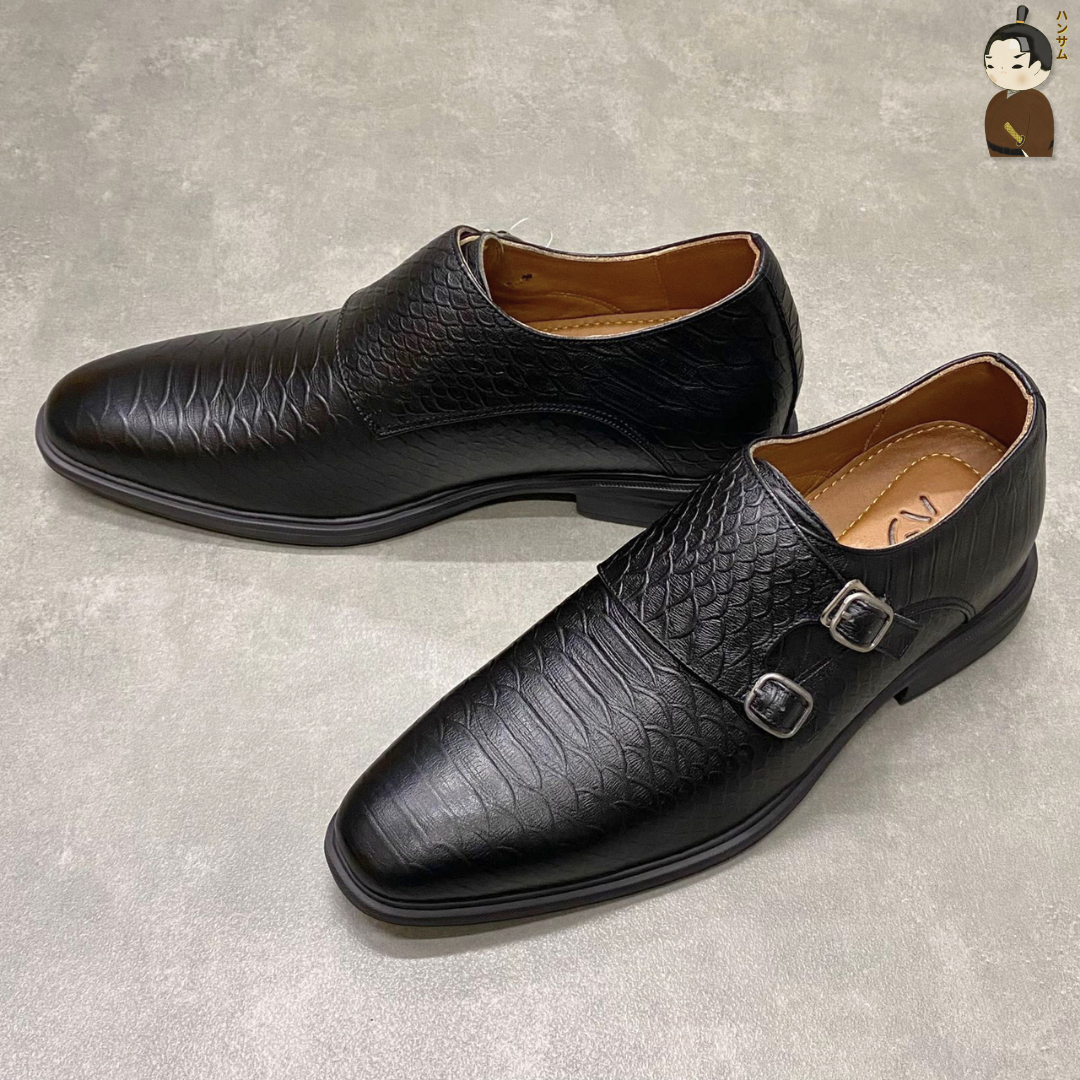 Hansamu Shin - 6cm Elevator Loafers DGD18 Black