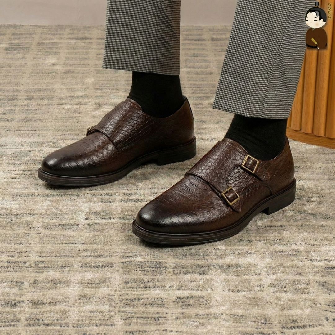 Hansamu Shin - 6cm Elevator Loafers DGD18 Brown