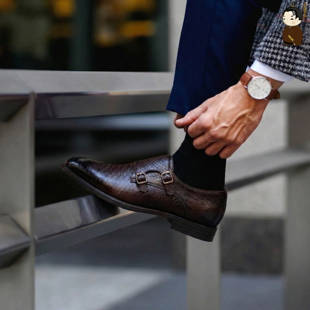 Hansamu Shin - 6cm Elevator Loafers DGD18 Brown