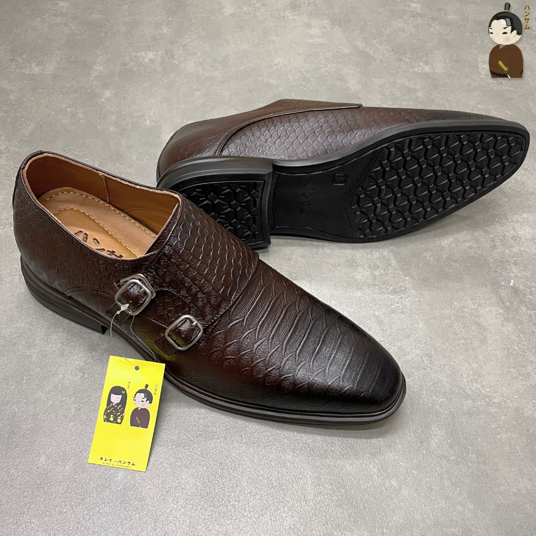 Hansamu Shin - 6cm Elevator Loafers DGD18 Brown
